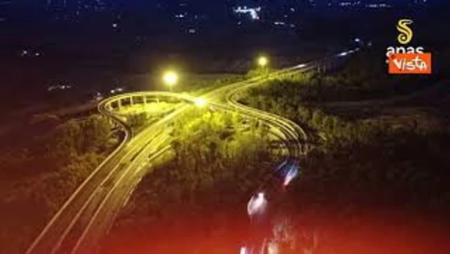 Sull'autostrada A19 Palermo-Catania nuovo impianto a Led illuminerà il viadotto Euno a Enna