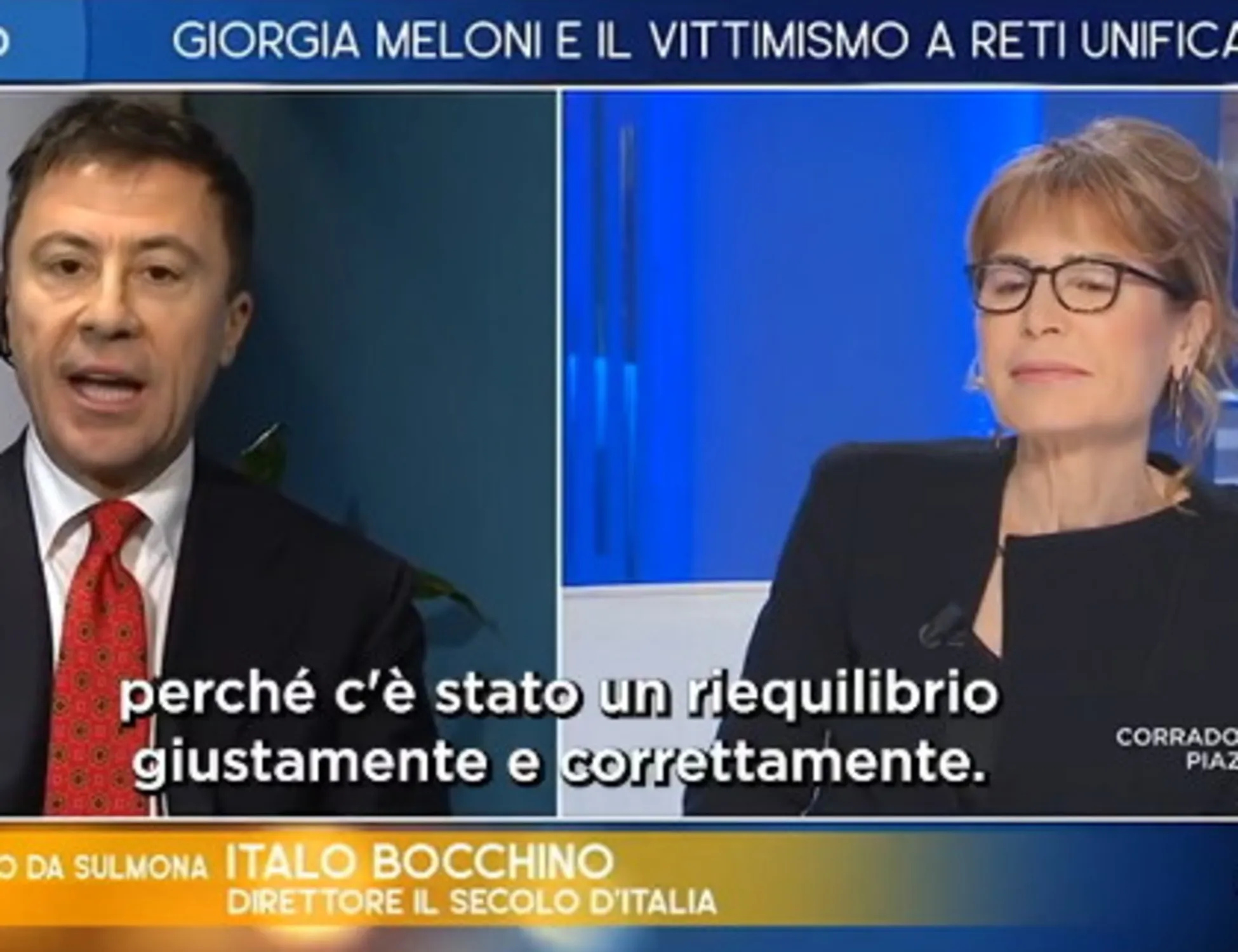 Leggi l'articolo: Bocchino inchioda La7? Gruber lo interrompe: gelo in studio