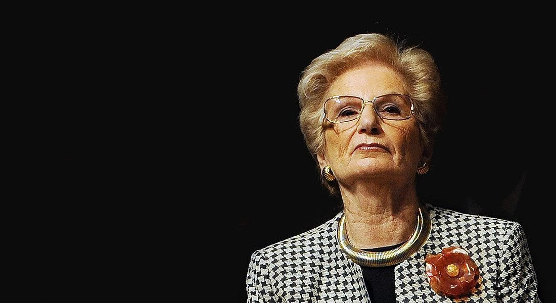 LILIANA SEGRE RICEVE LA PENNA D'ORO DELLA REPUBBLICA