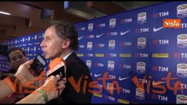 Addio Franco Baresi, eccolo alla presentazione del calendario di Serie A nel 2018