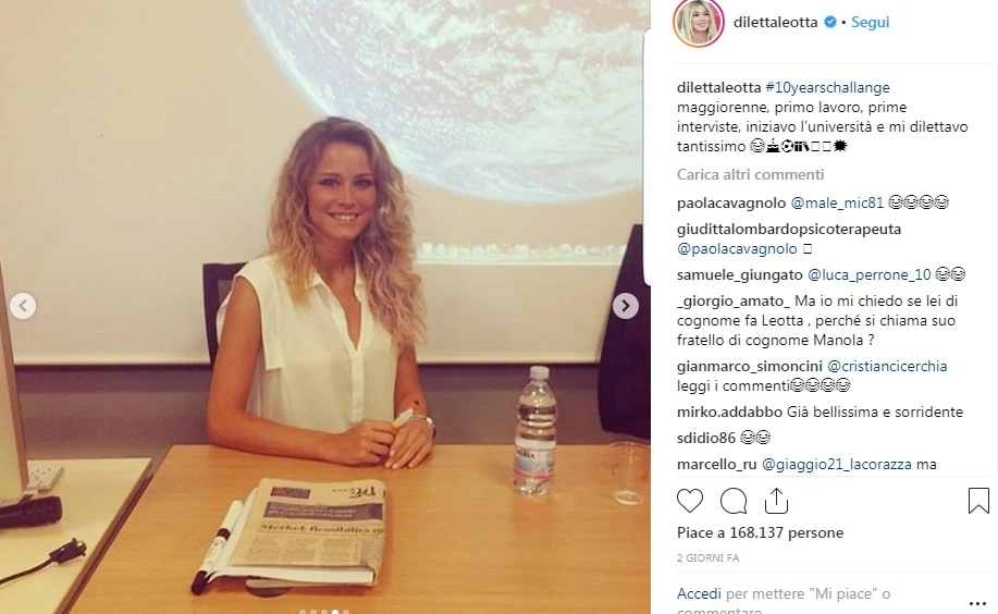 Diletta Leotta, Dagospia la smaschera: sospetto sulla "foto di 10 anni fa". "Ritocchini?", occhio al dettaglio