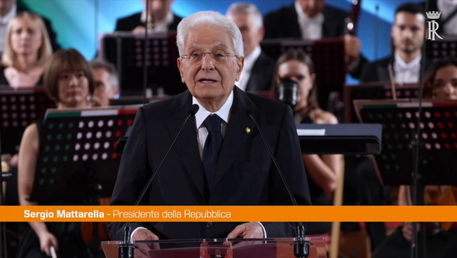 Mattarella "Nella Costituzione ripudio guerra e condivisione della sovranità"