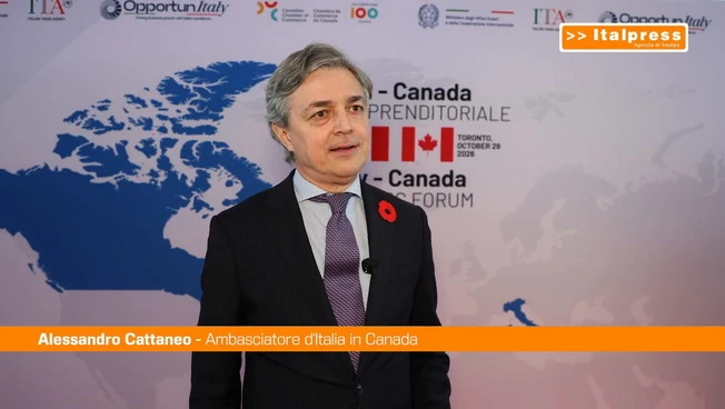 Italia-Canada, Cattaneo "Nuove opportunità di investimento"