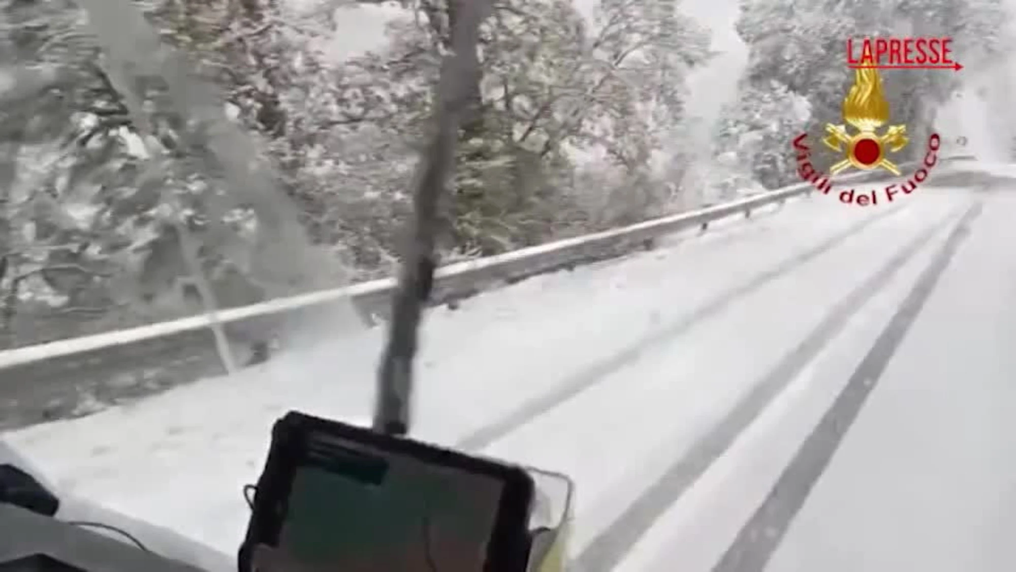 Meteo, la prima neve: incredibile Italia, da dove arriva questo video