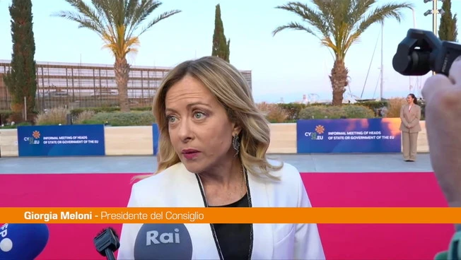 Energia, Meloni "L'Europa sia più coraggiosa"