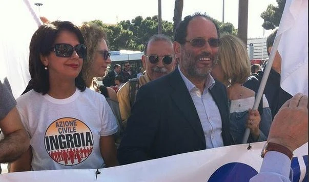 Ingroia sfila con la Fiom e la Cgil