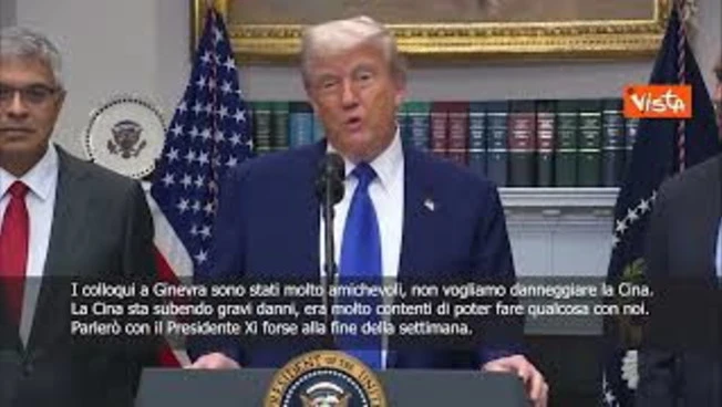 Trump: Rapporti buoni con Cina, forse parlerò con Xi a fine settimana