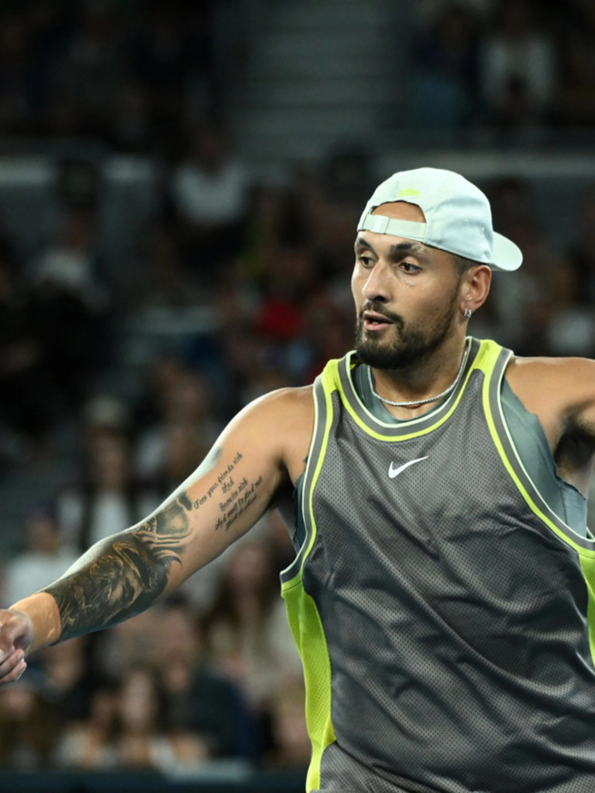Nick Kyrgios, "penso alla battaglia dei sessi": l'ultimo delirio