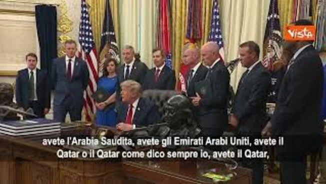 Trump: Vogliamo essere rimborsati per lo stretto di Hormuz