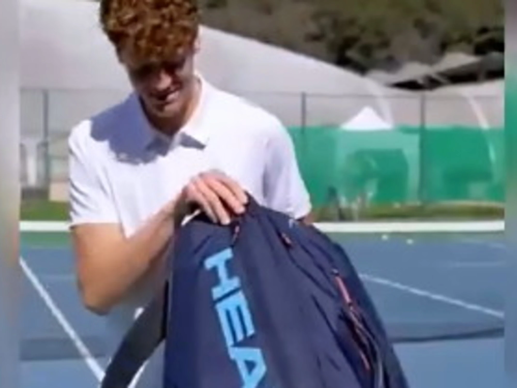 Jannik Sinner, il segreto più intimo: cosa infila nel borsone