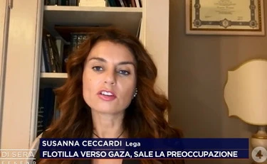 4 di Sera, Ceccardi spegne la Flotilla: "I valorosi"
