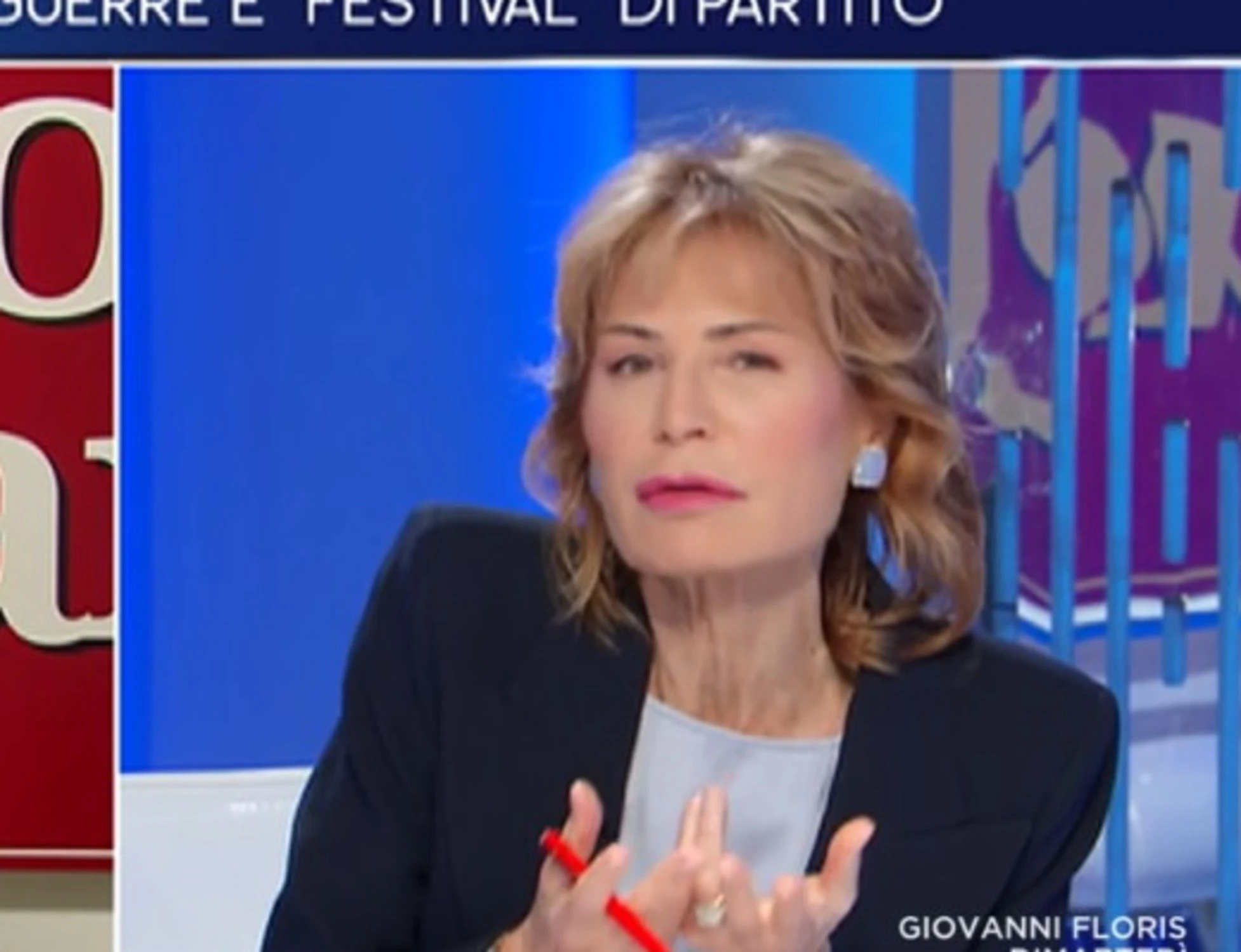 Otto e mezzo, scintille tra Lilli Gruber e Travaglio: "Scusami Marco, ma no..."