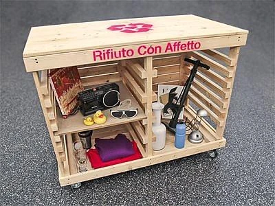 'Rifiuto con affetto', per scambiare cose buone ma che non servono più