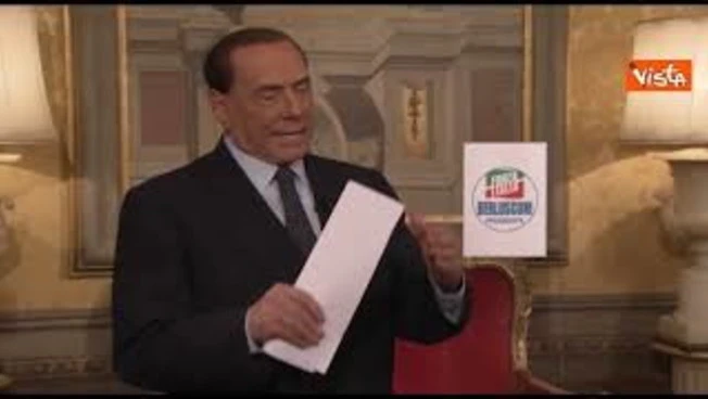 L'appello al voto di Silvio Berlusconi nell'intervista esclusiva di Vista nel 2018