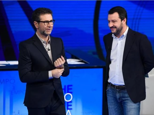 "Disumano sui migranti", "incassa che ti passa". Fazio e Salvini, scontro all'ultimo insulto