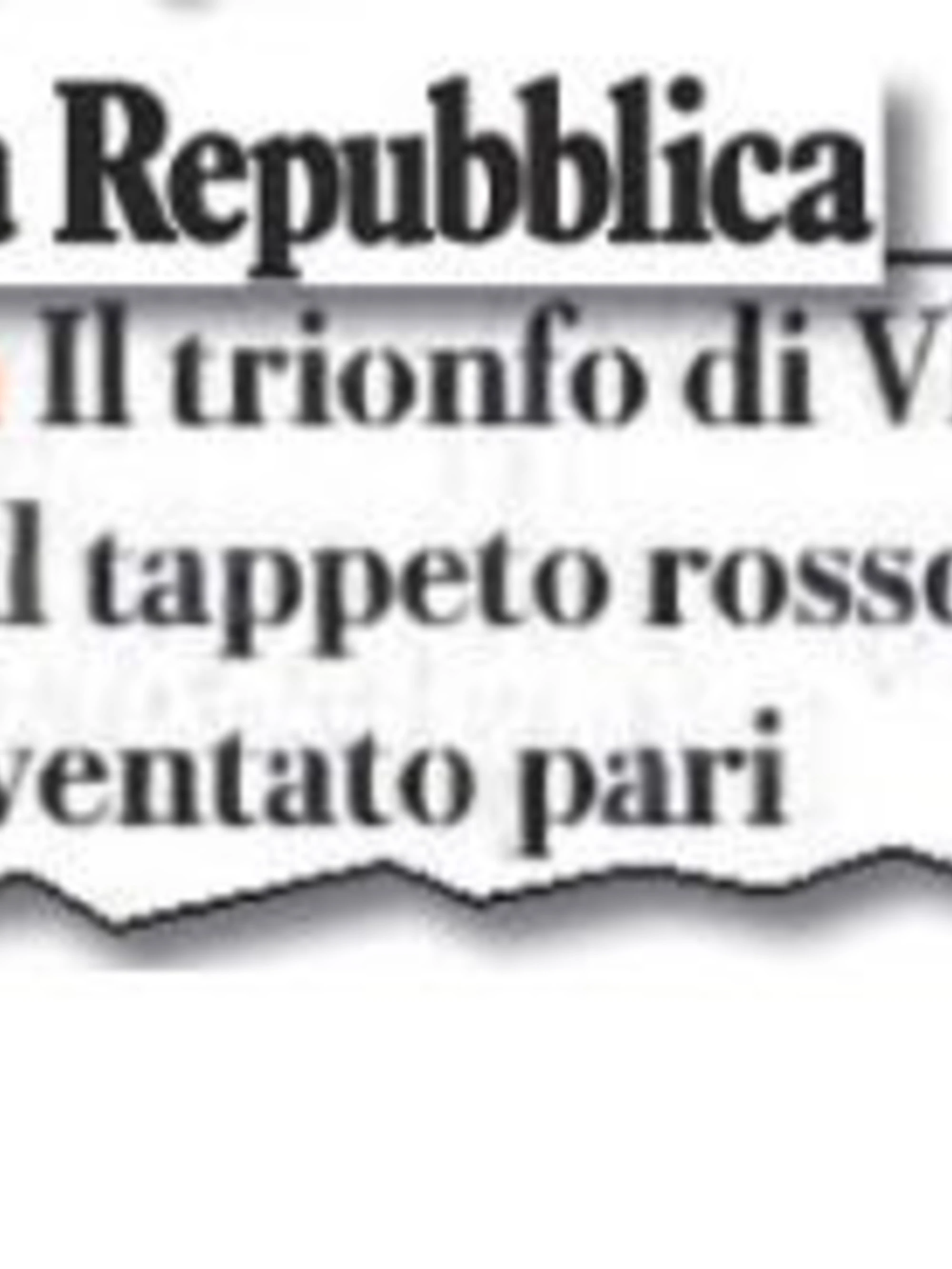 Per il giornale unico “Vladimir da paria è diventato pari”