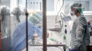  Coronavirus, reparto di terapia intensiva