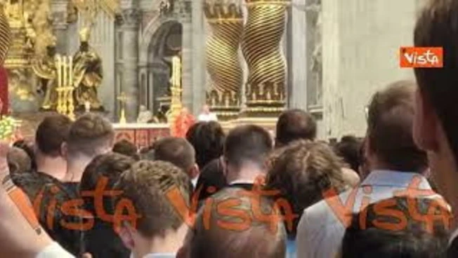 Conclave, la Messa pro eligendo Romano Pontefice nella Basilica di San Pietro