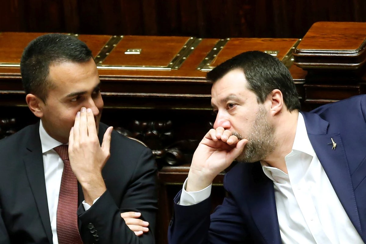 INCONTRO DI MAIO-SALVINI "GOVERNO VA AVANTI, PRIORITÀ TAGLIO TASSE"