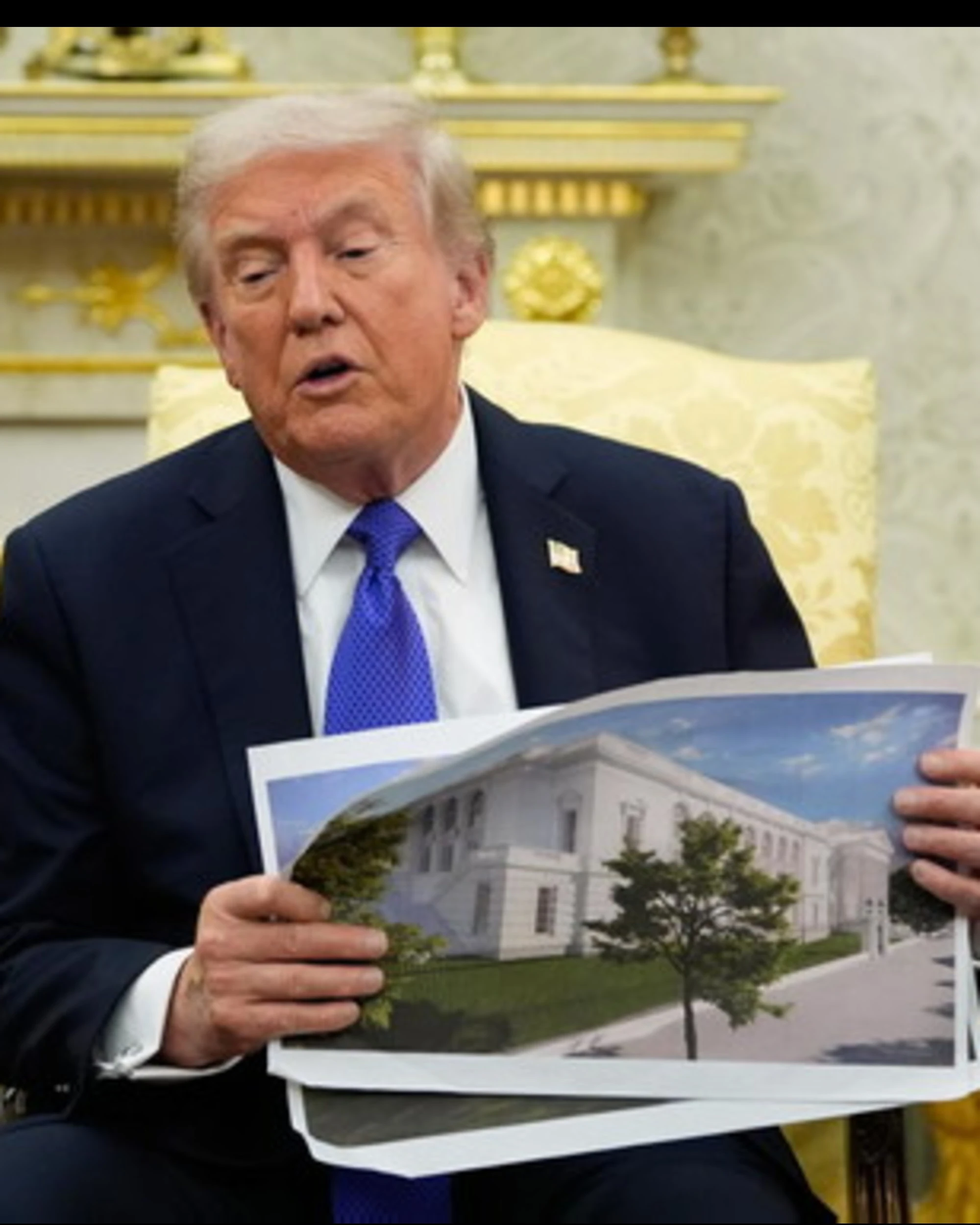 Donald Trump ristruttura la Casa Bianca? Per la sinistra è un vandalo