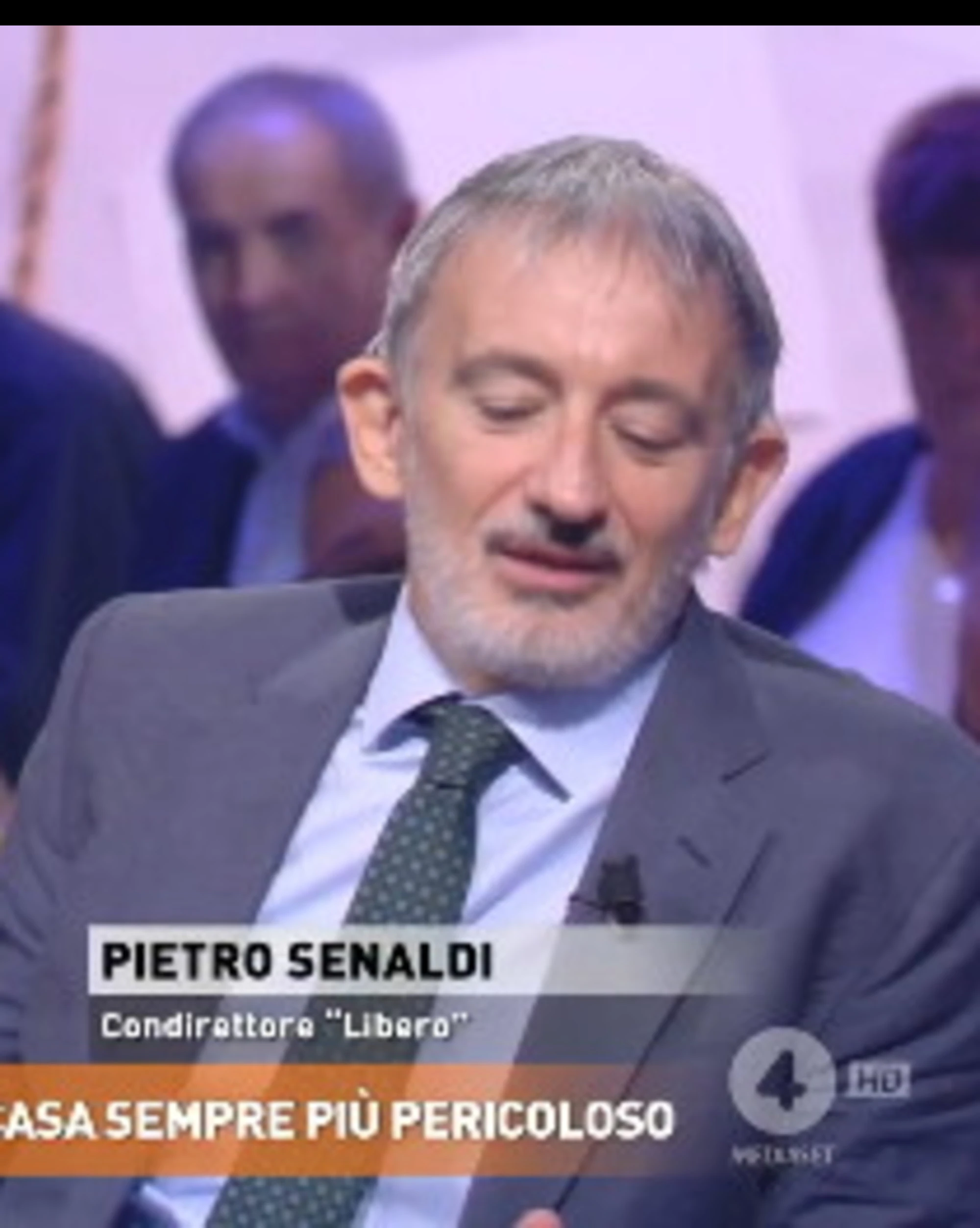 Dritto e rovescio, Senaldi zittisce il marazan: "Vi abbiamo ascoltato fin troppo"