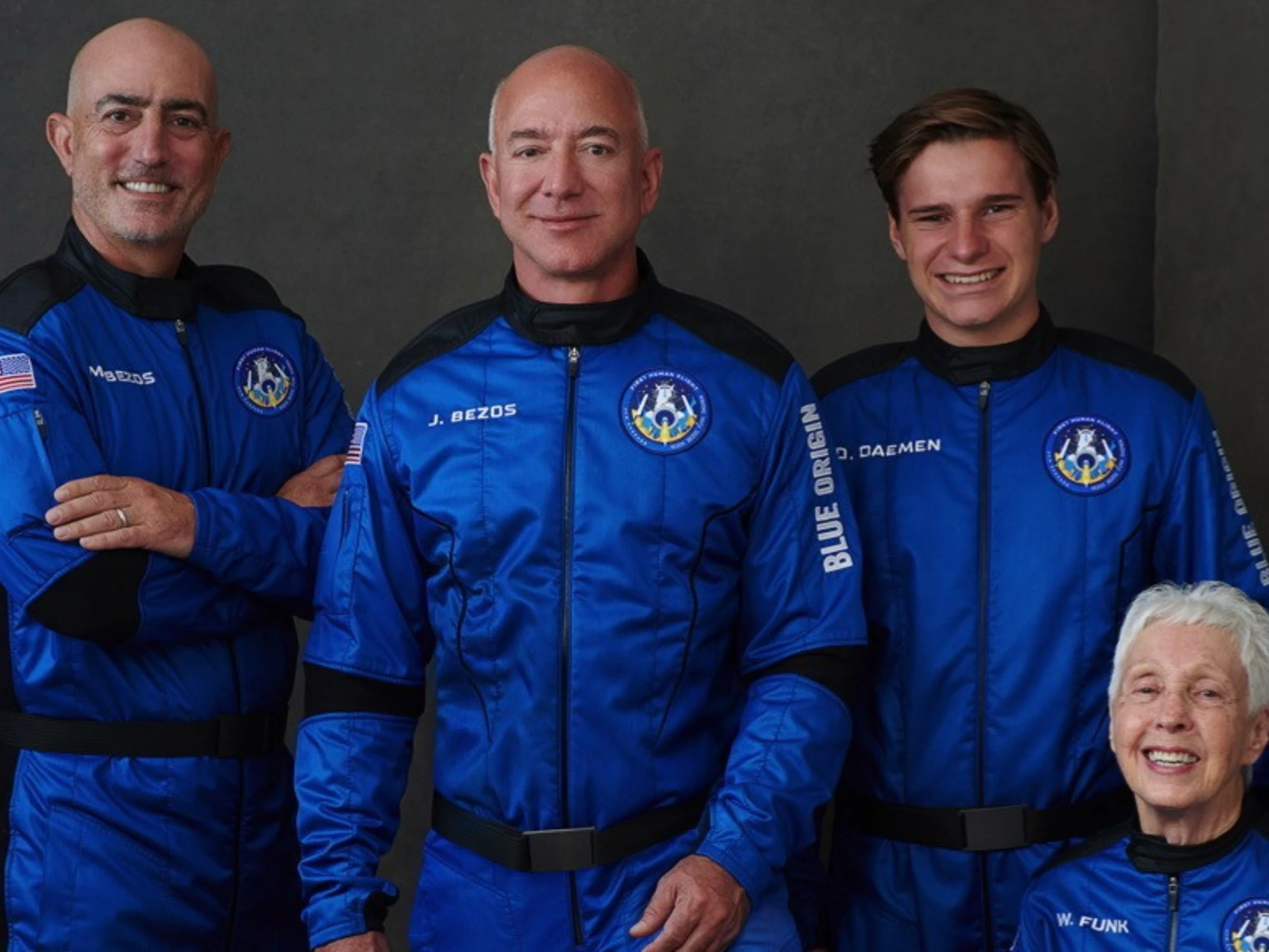 Jeff Bezos nello spazio