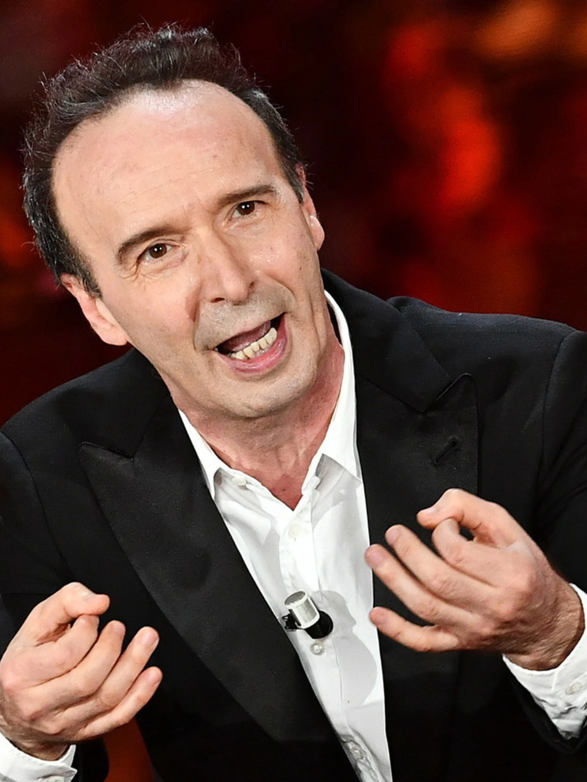 Roberto Benigni a Sanremo
