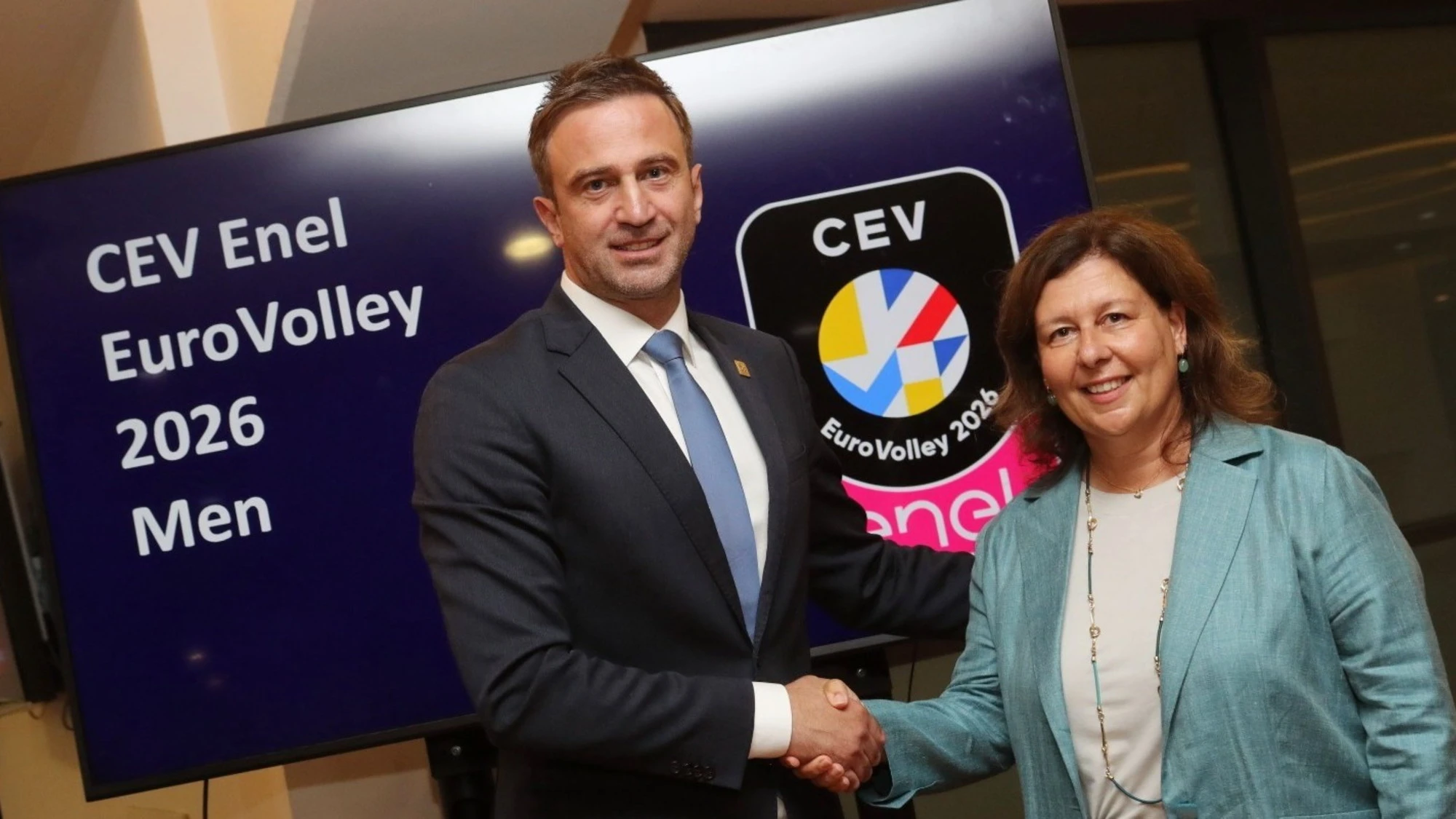 Enel nuovo title sponsor dell’EuroVolley Maschile CEV 2026