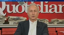 Marco Travaglio a Otto e Mezzo, un durissimo attacco a Matteo Renzi: "Irresponsabile, quasi 900 morti"