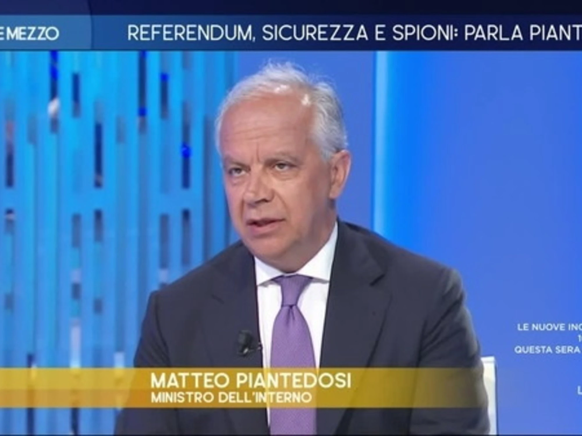 Otto e Mezzo, Piantedosi stronca le toghe rosse: "Centri in Albania? Palla in tribuna"
