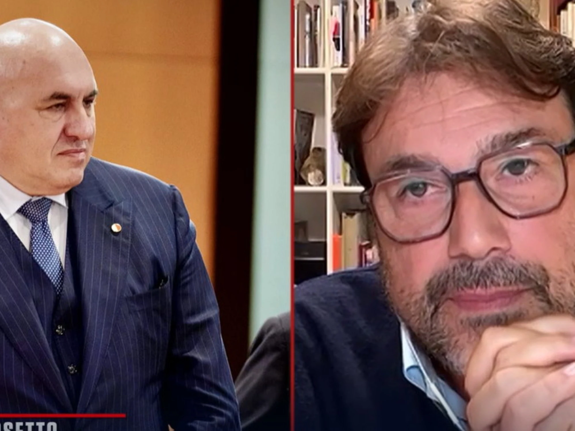 PiazzaPulita, Crosetto zittisce Montanari: "Finge di non capire