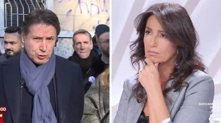 Tagadà, Conte ridicolizzato da Tiziana Panella: "Vuole vincere?"