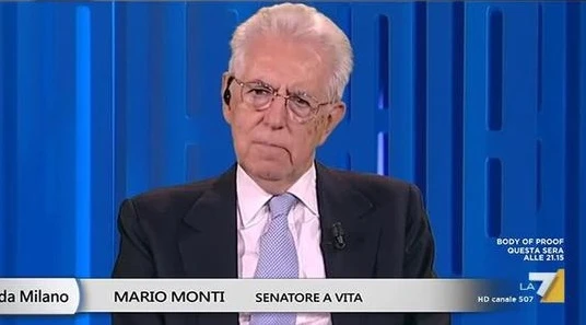 Otto e Mezzo, Mario Monti e la vergognosa teoria sui sovranisti: sono solo dei frustrati "invidiosi"
