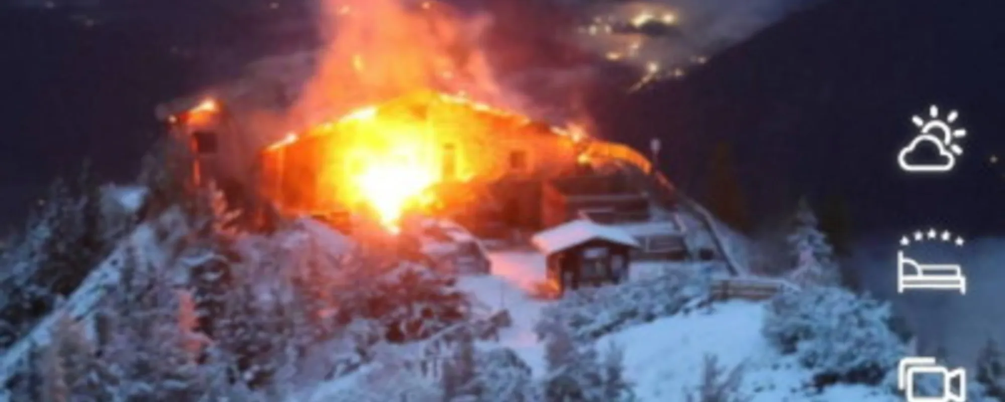 A fuoco il "Nido dell'aquila": mistero nel covo di Hitler