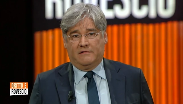 Dritto e rovescio, sfogo epico di Del Debbio: "Non mi dovete rompere il ca***o", con chi ce l'ha del Pd