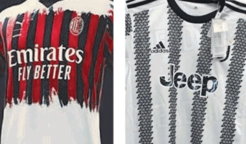 Milan e Juventus, l'infinito sfregio del marketing alle magliette: in campo conciati così