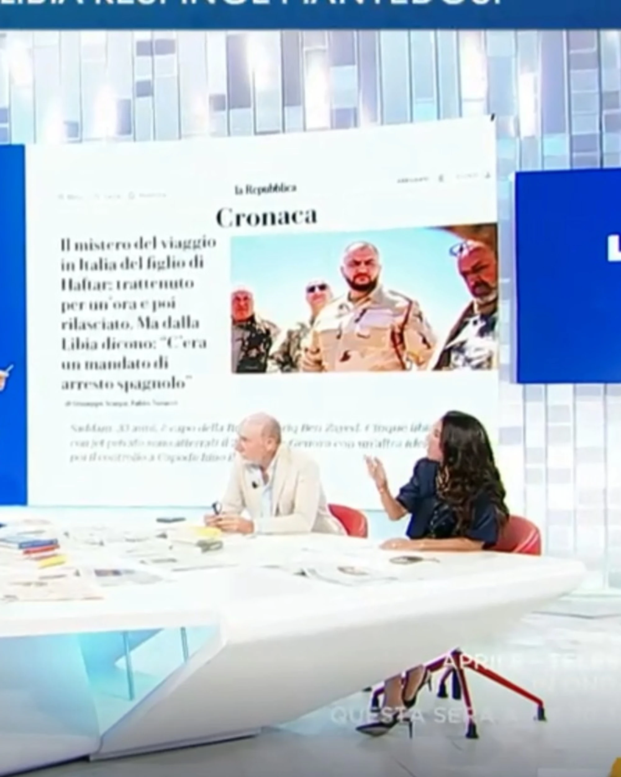 L'Aria che tira, Ronzulli contro il dem Romano: "Che mestiere fa?"