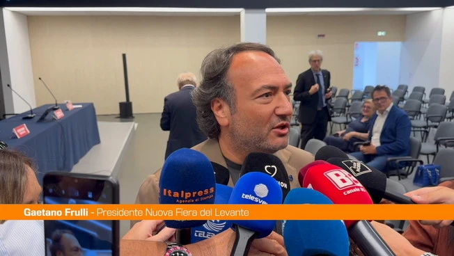 Presidente Nuova Fiera Levante Frulli "Sarà la Campionaria del dialogo"