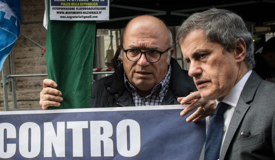 Gianni Alemanno e Francesco Storace, furibonda lite su whatsapp tra i due ex colonnelli di An