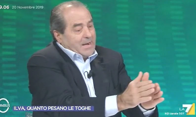 Antonio Di Pietro a Omnibus: "C'era o no la regoletta dello scudo? E perché gli avete sfilato il giochino?"