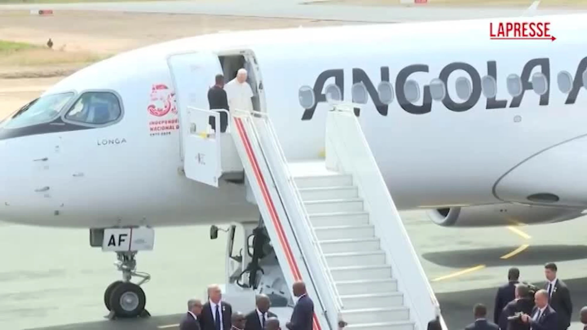 Leone XIV ancora in Angola: l'arrivo a Saurimo