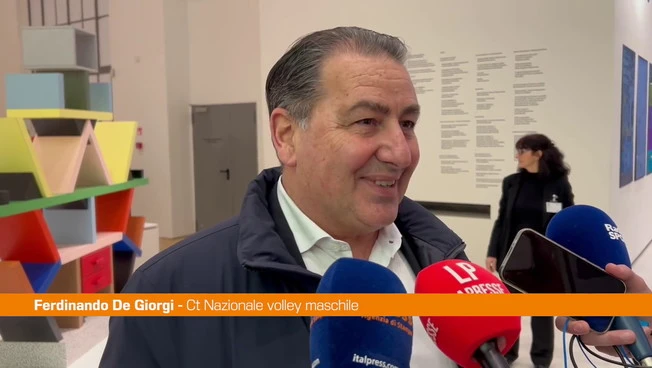 De Giorgi “Pallavolisti non riconosciuti alla cerimonia? Ci si poteva sforzare"