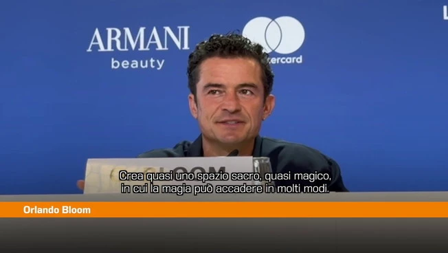 Venezia, Orlando Bloom "Con Herzog si crea uno spazio quasi sacro"