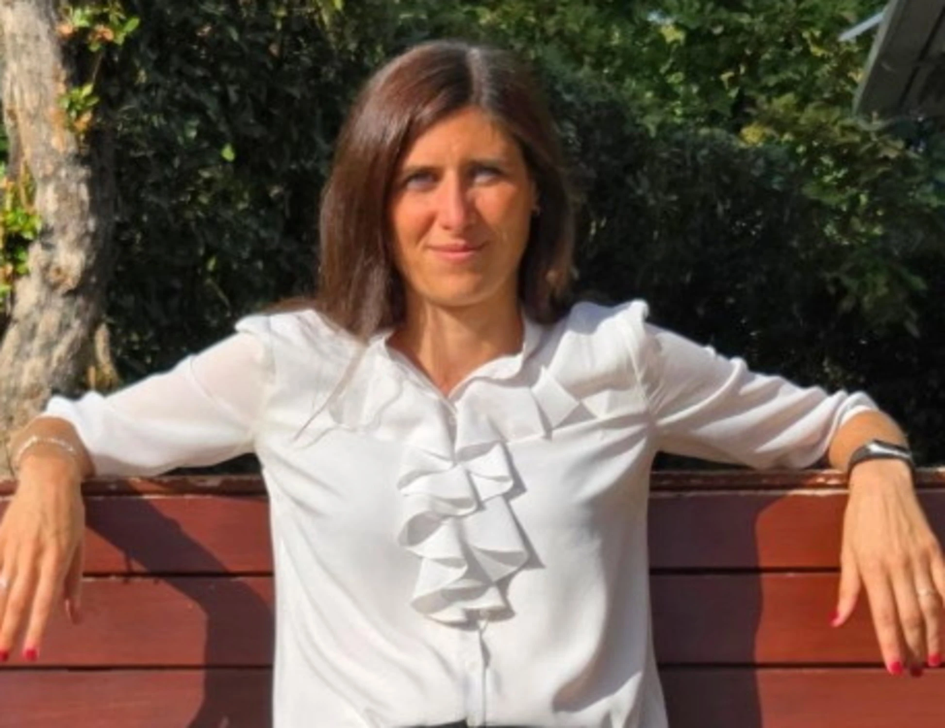 Chiara Appendino, la foto in minigonna contro Tajani