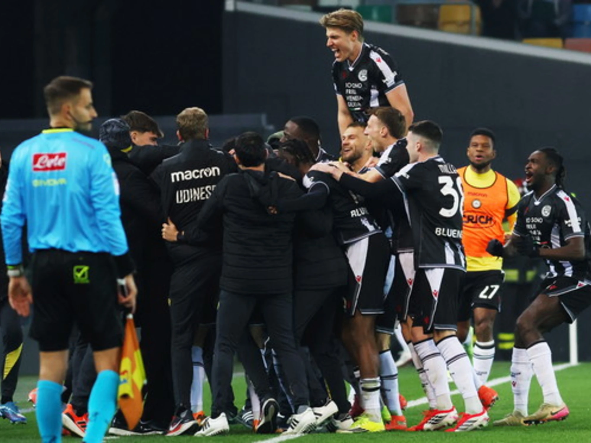 Udinese corsara, Roma ko: i giallorossi perdono il quarto posto