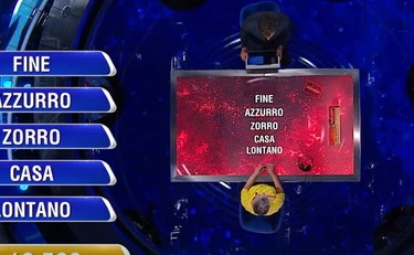 L'Eredità, Simona e Zorro: "Ma è uno scherzo?", è rivolta