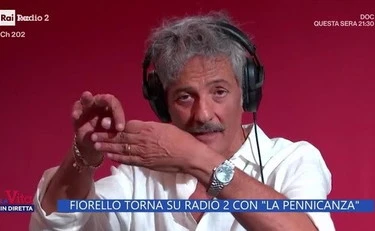 La Pennicanza, Fiorello smaschera Carlo Conti: "Titoli corti!"