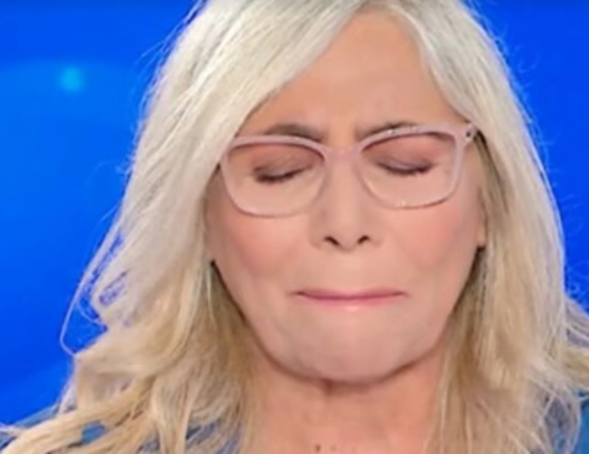Mara Venier non trattiene le lacrime