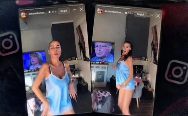 Garlasco, Antonella Mosetti balla mentre i Poggi parlano in tv: scoppia il caso