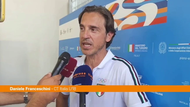 Giochi Mediterraneo, Franceschini "La squadra ha dato tutto, serve per crescere"